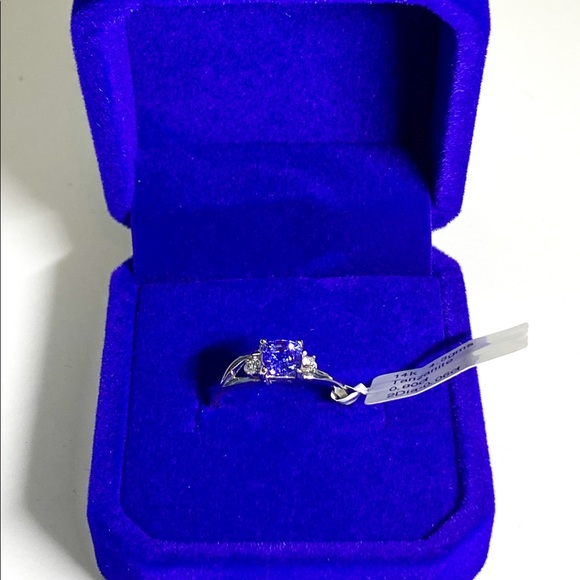 14K, Tanzanite, Diamond Appraised Ring (6.5) - Picture 10 of 10